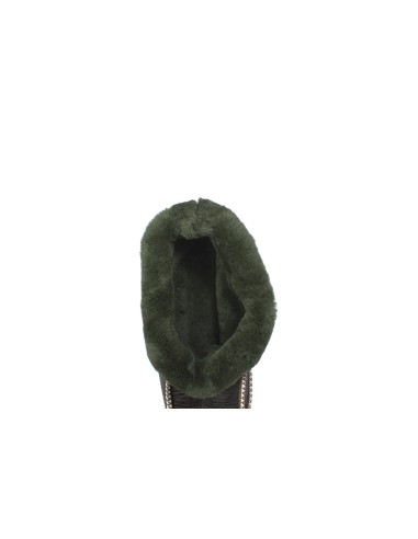 Tmavě zelené bačkory